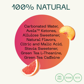 KEY Ketone Drink packaging box shows 12-pack convenience for everyday use.