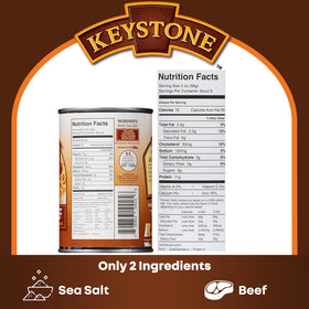 Keystone Meats kitchen countertop – convenient pantry staple for quick meals.