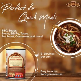 Keystone Meats pantry staple beef provides versatile meal options