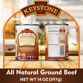 Keystone Meats spaghetti sauce base – ready to simmer from the can.
