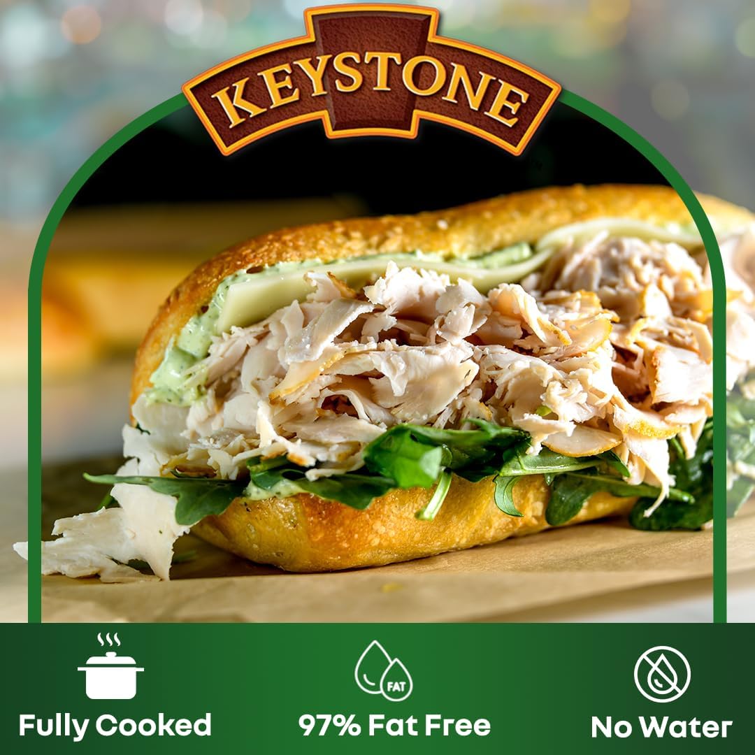 Keystone Meats turkey meat in bowl ready to serve for weeknight meals