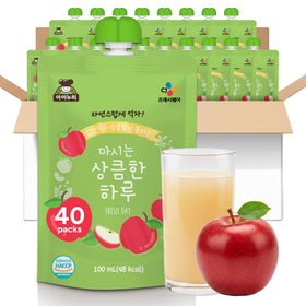 K Food Korean Apple Juice 40-pack ready for family refreshment