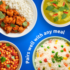 Khazana basmati rice is kosher and cholesterol-free.