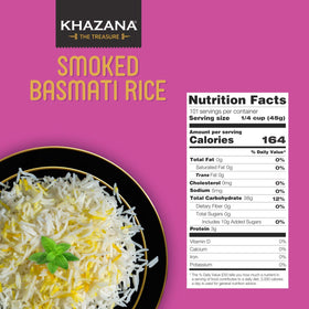 Khazana smoked aroma-filled kitchen suggests delicious meals.