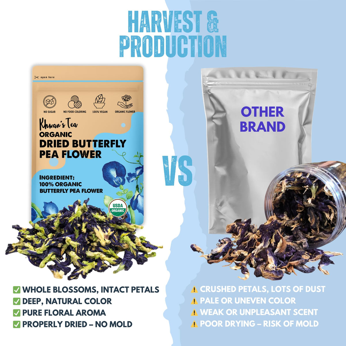 Khwan's Tea hot infusion with lemon creates a refreshing aroma.
