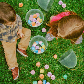 Ki Store non-toxic plastic Easter eggs for safe play