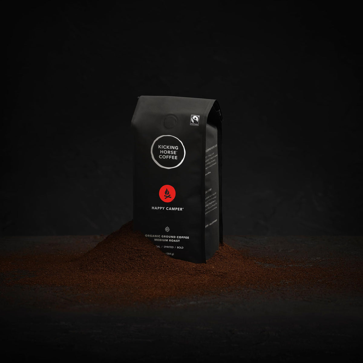 Kicking Horse Happy Camper roast profile roasted in the Rocky Mountains.