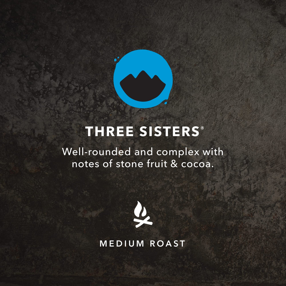 Three Sisters brew in a cup highlighting the cascade of flavors.