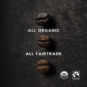 Kicking Horse Three Sisters pour-over depiction for clean, nuanced extraction.