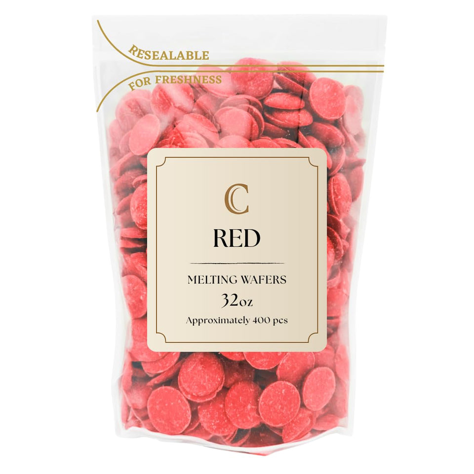 KIDU Merckens chocolate melting wafers 2lb bulk for dipping and coating with a smooth finish
