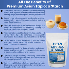 Kidney Restore tapioca flour powering plant-based baking.