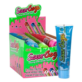 Kidsmania Sour Ooze Watermelon tube for party favors and sharing.