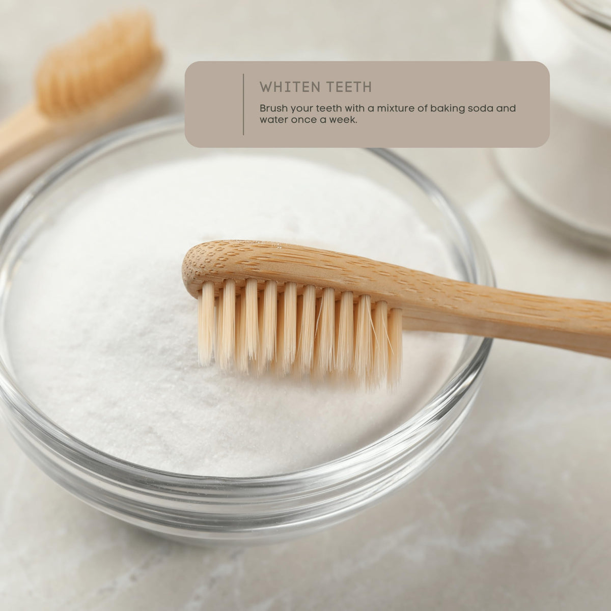 KIDU exfoliating scrub with baking soda for skin care.