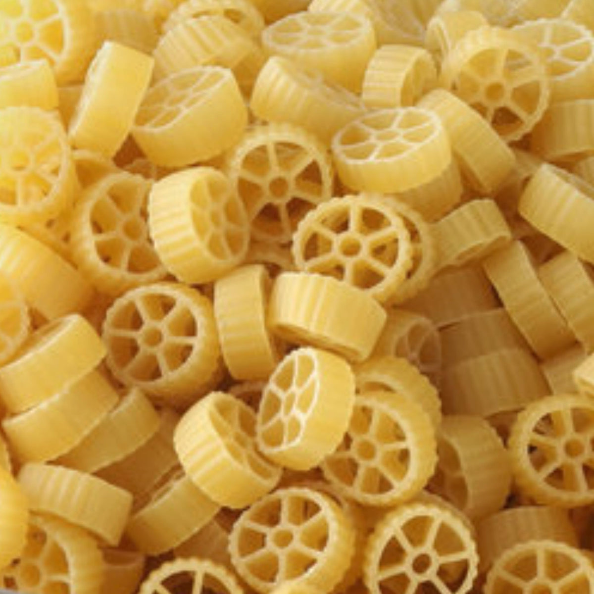 KIDU Barilla Mini Wheels pasta ready for quick weeknight meal.