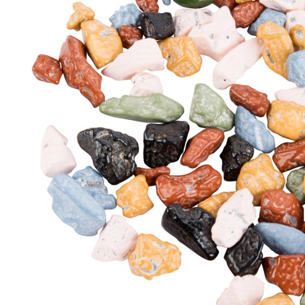 KIDU Chocolate Rocks offer colorful decoration options for desserts.