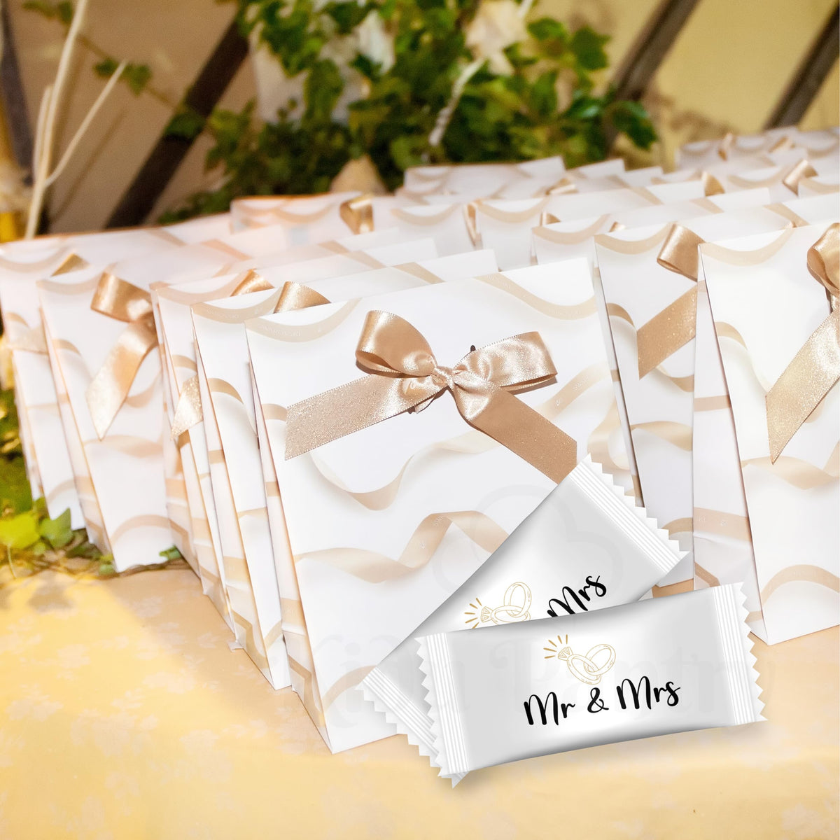KIDU bulk packaging ready for wedding favors and decor