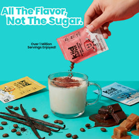 Kiid Original Latte packet with decaf aroma for kid friendly taste