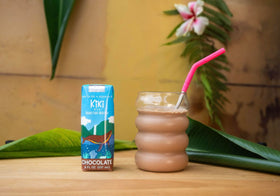 Kiki Milk Chocolate organic certification stamp reassures quality.