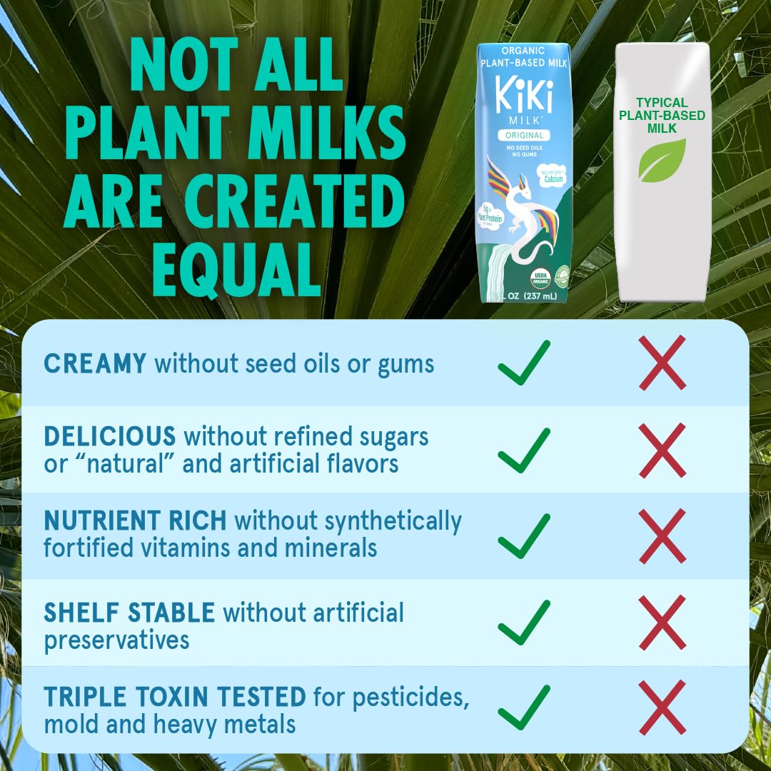 Kiki Milk for kids, pediatrician-approved, family-friendly nourishment
