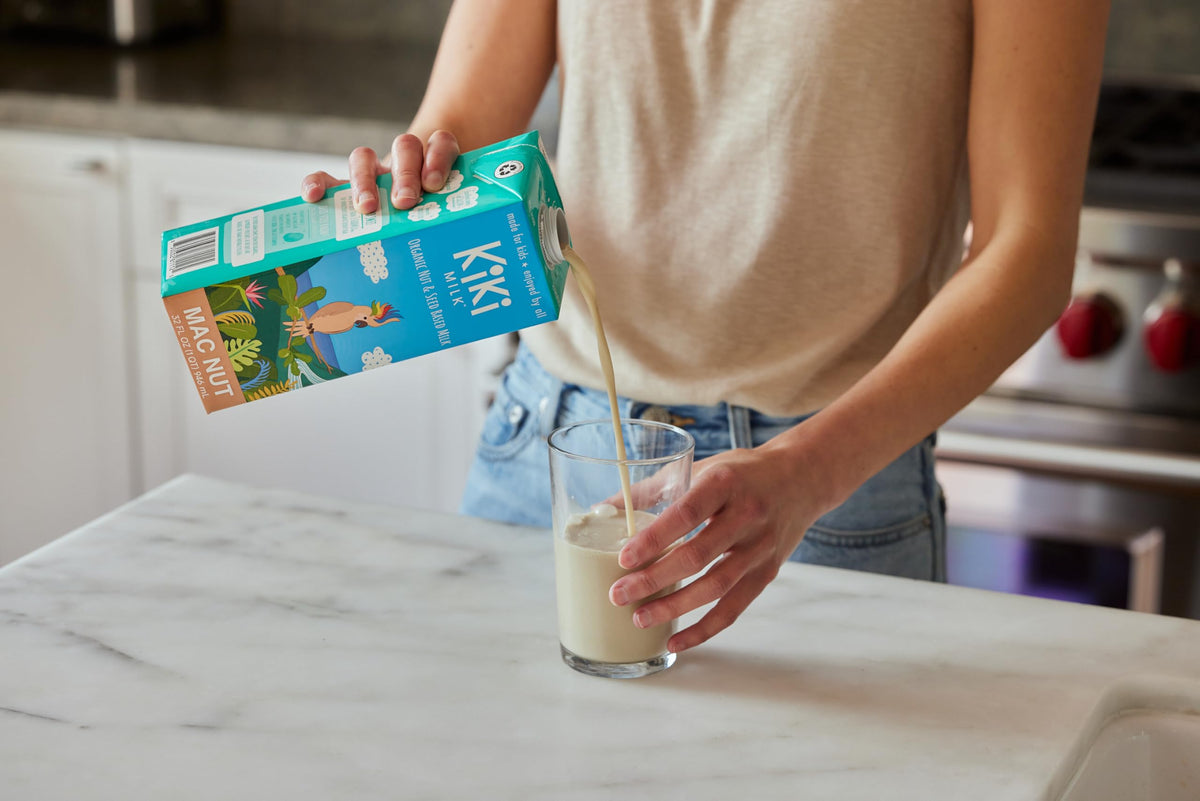Kiki Milk shelf-stable packaging preserves flavor without refrigeration.