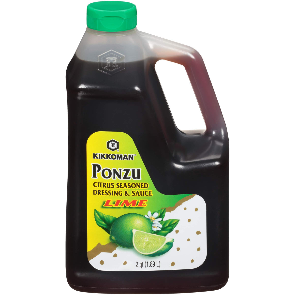 Kikkoman Ponzu Lime dressing on vegetables adds citrus nuance.