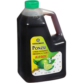 Kikkoman Ponzu Lime on salad provides light tang that complements greens.