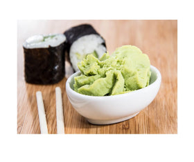 Kikkoman Wasabi Sauce enhances dressings and sauces.