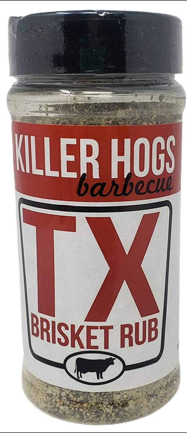 Killer Hogs Texas Brisket Rub bottle for smoky brisket flavor