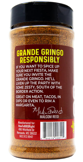 Killer Hogs Grande Gringo seasoning in a bowl for tacos and dips.