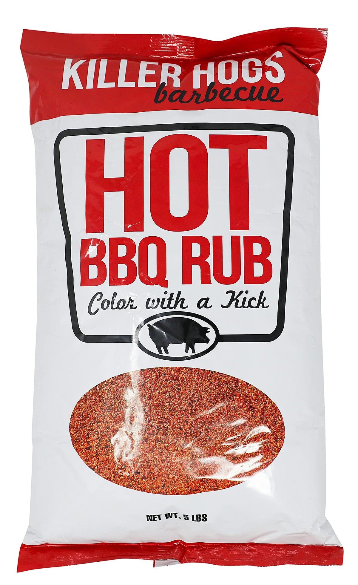 Killer Hogs HOT BBQ Rub championship beef adds bold flavor for grilled roasts.