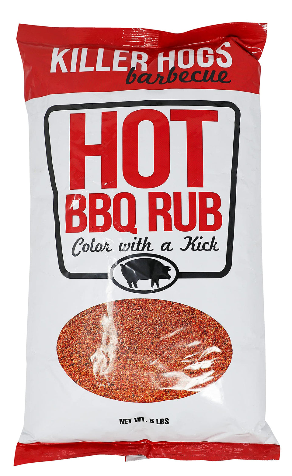 Killer Hogs HOT BBQ Rub championship beef adds bold flavor for grilled roasts.
