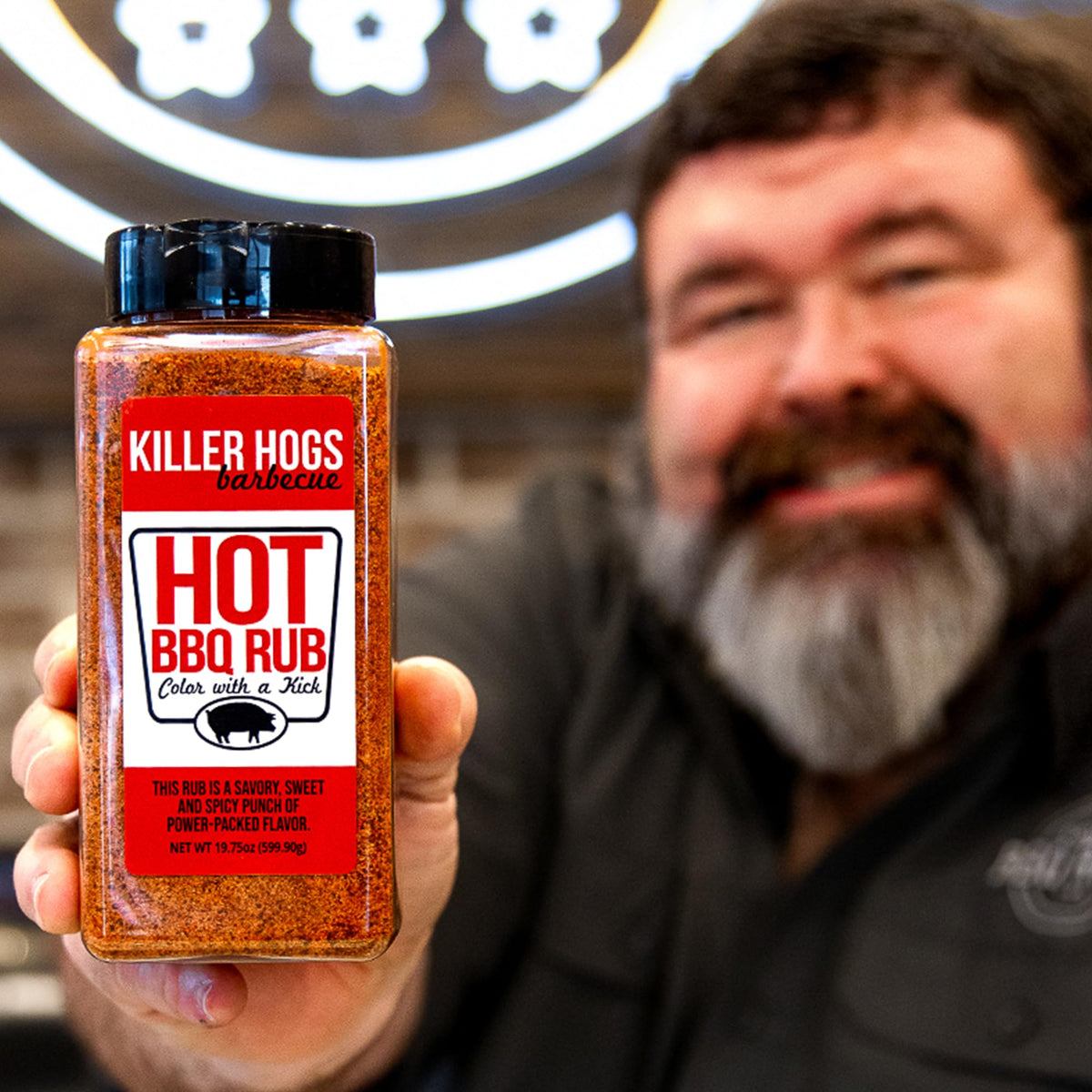 Killer Hogs HOT BBQ Rub finished dish steak—bold heat with a savory crust.