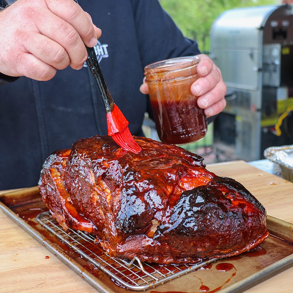 Killer Hogs hot sauce dipping sauce scene emphasizing tang and depth