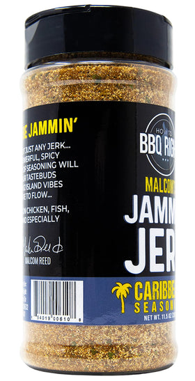 Killer Hogs Jammin' Jerk pork ribs with savory spice crust