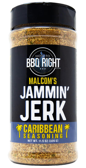 Killer Hogs Jammin' Jerk wings with bold Caribbean flavor and subtle heat