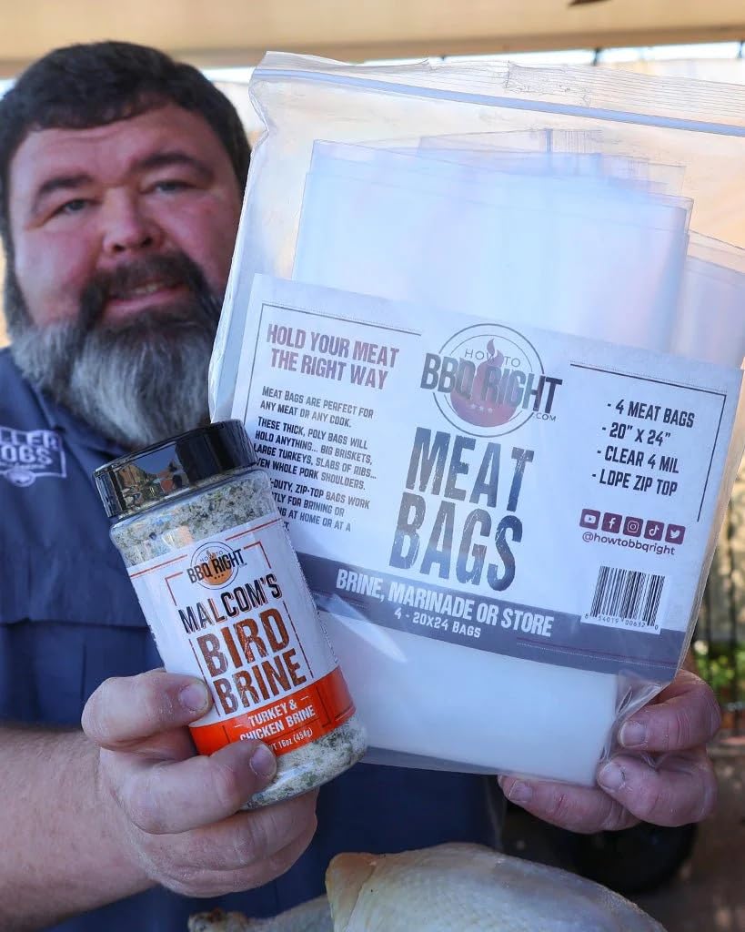 Killer Hogs Malcom’s Bird Brine seasoning scoop with jar, easy measuring.