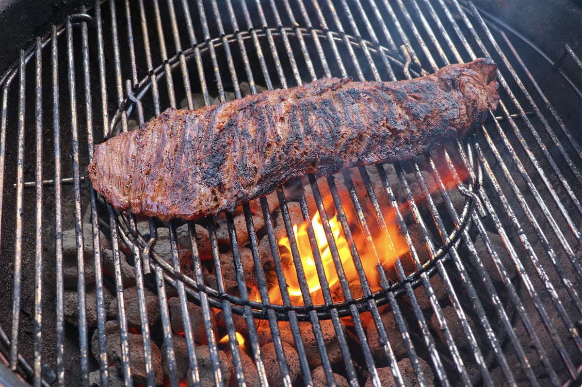 Killer Hogs Grande Gringo on the grill elevating Mexican-inspired meals.