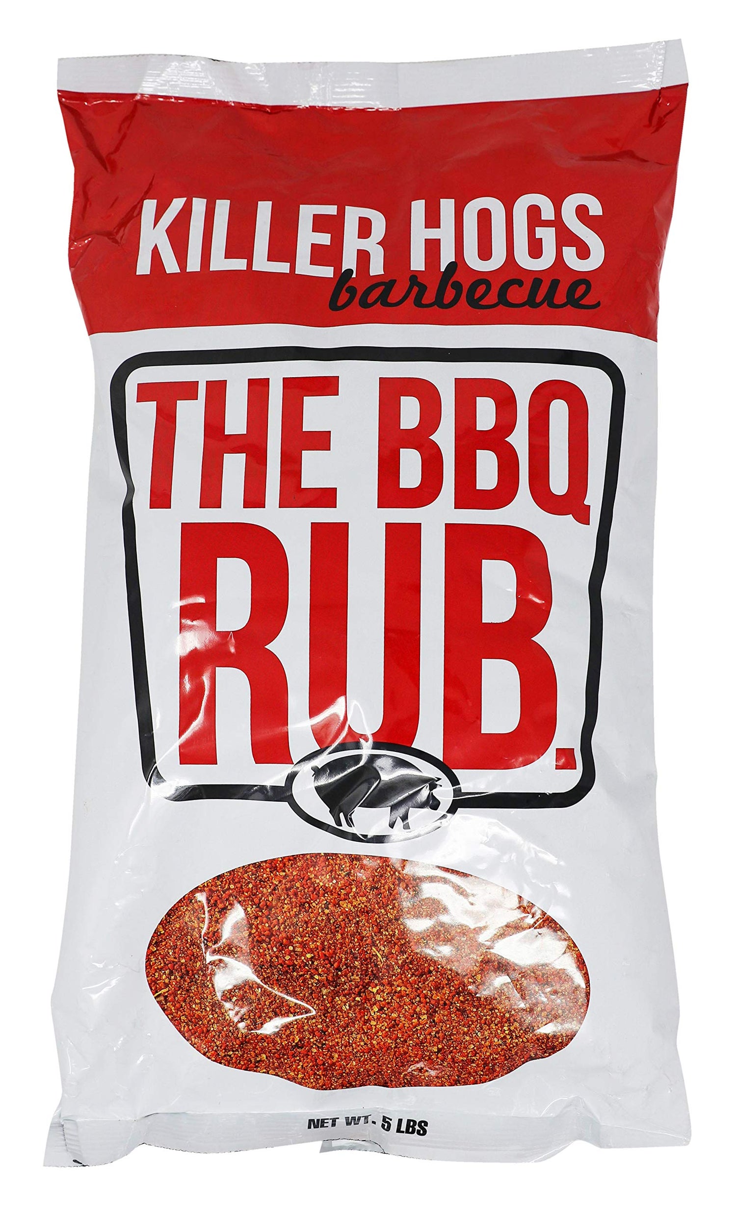 Killer Hogs The BBQ Rub bottle ready for seasoning beef and poultry