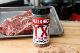 Killer Hogs TX Brisket Dry Rub on turkey for succulent poultry.