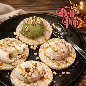 Kim's Deli Pop Whole Wheat Crisp, wholesome bite for quick, satisfying snacking.