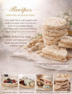 Kim's Deli Pop with 50 calories per serving for mindful snacking.