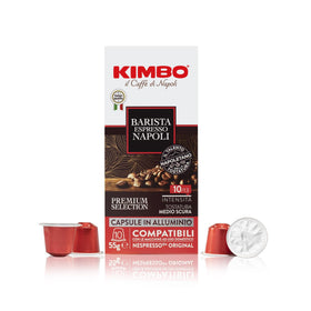 Kimbo aluminium packaging locks in freshness and flavor