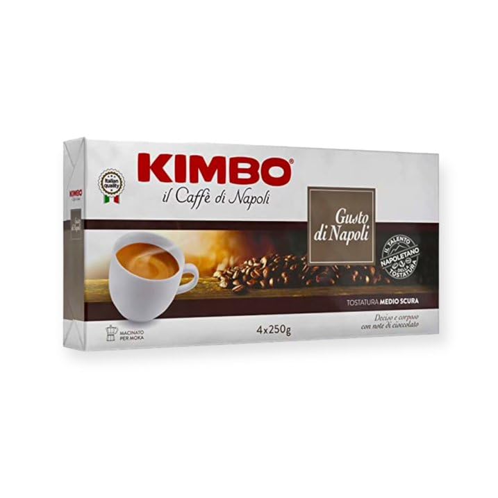 KIMBO Gusto di Napoli aroma pack, highlighting fresh packaging for convenient use.