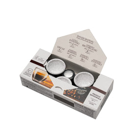 Kimbo Nespresso-compatible capsules in kitchen for quick, easy espresso.