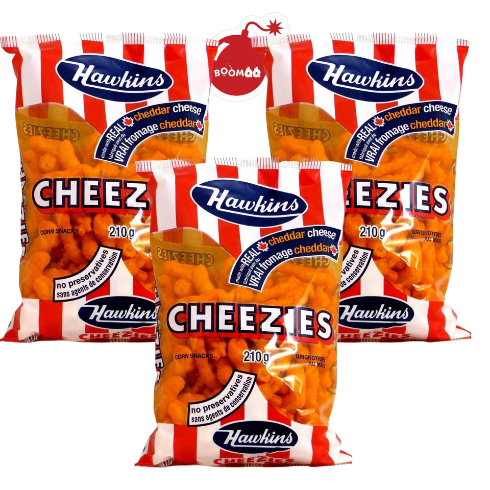 KimEcopak Hawkins Cheezies family pack front view for sharing