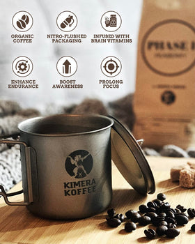 Pour-over setup with Kimera Koffee Original Blend delivering balanced flavor