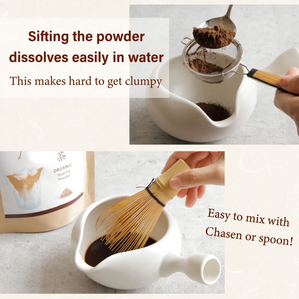 KIMIKURA Hojicha roasted leaves reflecting Shizuoka origin