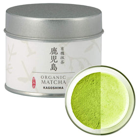 KIMIKURA organic ceremonial matcha in a tin, ideal for traditional whisking.
