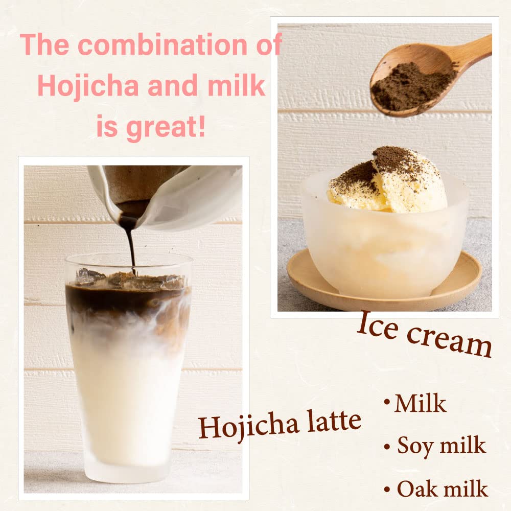 KIMIKURA Organic Hojicha Powder packaging displaying JAS Organic certification