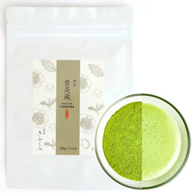 KIMIKURA premium ceremonial matcha 100g pack ideal for rituals and daily whisking